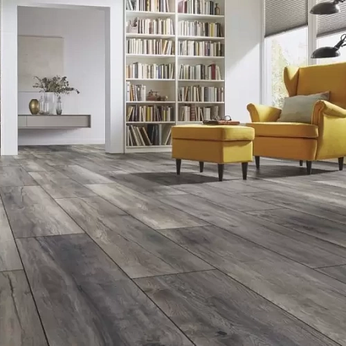 ДУБ ПОРТОВЫЙ СЕРЫЙ ЛАМИНАТ  KRONOTEX  EXQUISIT PLUS ламинат для пола